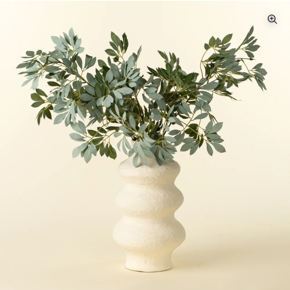 Faux Olive Branch Stems (2 Bunches)